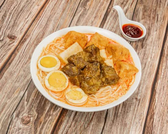 咖喱牛腩叻沙 Curry Beef Flank Laksa
